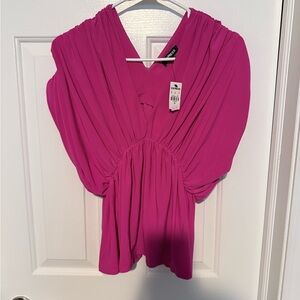 NWT Express Fuchsia Blouse